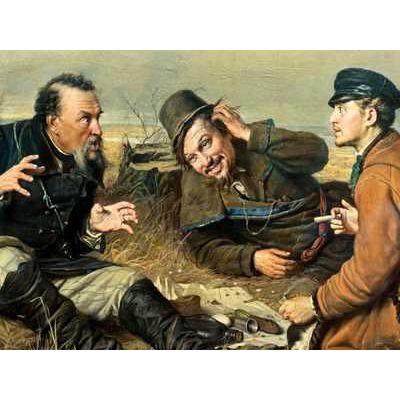 Охотники на привале