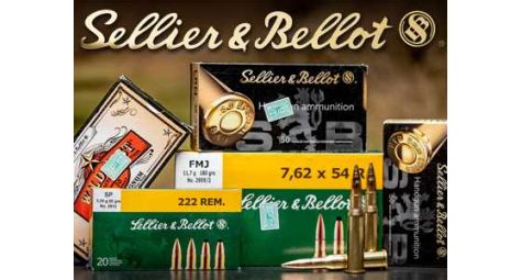 Поступление патронов Sellier & Bellot