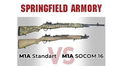Springfield Armory M1A: сравнение SOCOM 16 и Standart