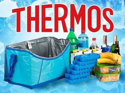 Хит сезона: изотермические сумки и аккумуляторы холода Thermos