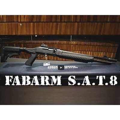 Fabarm SAT8 tactical. Обзор и стрельба