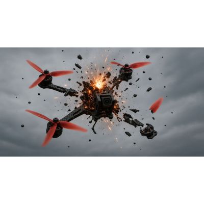 Ружье для сбивания FPV дрона