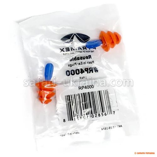 Беруши многоразовые Pyramex RP4000 (защита SNR 31 дБ)