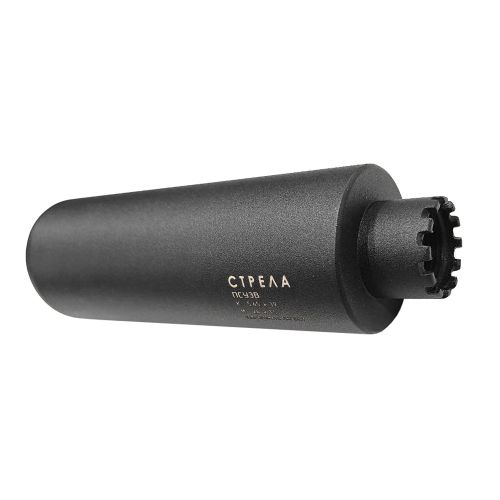 Глушитель для оружия "Стрела" кал. 5.45, размер 150х50 мм