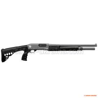 Помповое ружье Huglu ATROX Basic Grey Telescopic stock, 12/51 см, 7+1