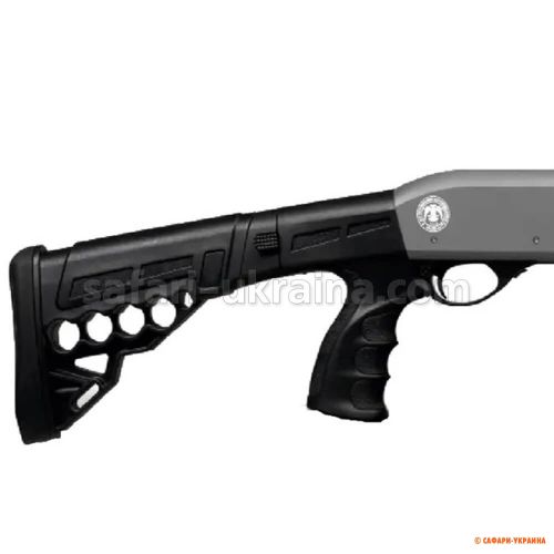 Помповое ружье Huglu ATROX Basic Grey Telescopic stock, 12/51 см, 7+1