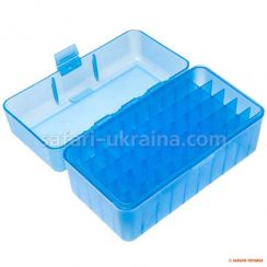 Коробка для патронів GTI Equipment кал .223 Rem. Кількість - 50 шт. Колір - блакитний
