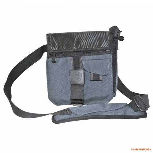 Сумка для прихованого носіння пістолета 9 Tactical Casual Bag, сіра, M 