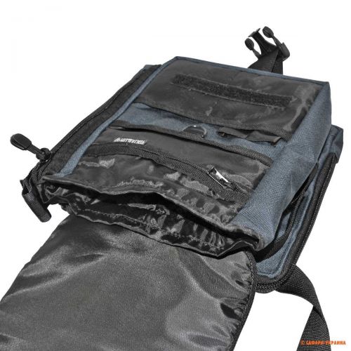 Сумка для прихованого носіння пістолета 9 Tactical Casual Bag, сіра, M 