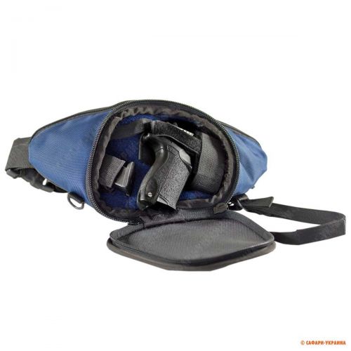 Тактическая поясная сумка 9TACTICAL Casual Bag S Mini, черно-синяя Тактическая поясная сумка 9TACTICAL Casual Bag S Mini, черно-синяя