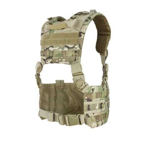 Тактичний жилет Condor Outdoor Ronin Chest Rig, швидкороз`ємні ремені, камуфляж 