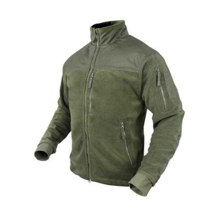 Кофта мужская Condor Outdoor - Alpha Microfleece jacket, зеленая