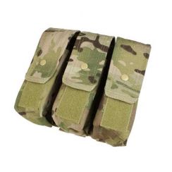 Подсумок для магазинов АК Condor Triple Ar/Ak Mag, цвет: Multicam