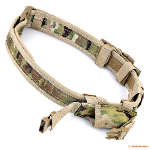 Ремінь тактичний поясний Condor Outdoor Tactical belt, довжина до 112 см, камуфляж 