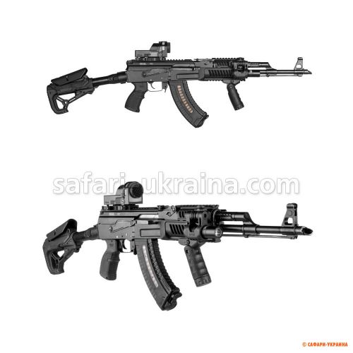 Приклад FAB Defense GL-CORE S CP без труби. Black 