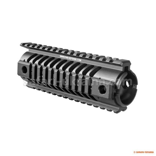 Тактична цівка FAB Defence для M 4, із 4-х Picatinny Rails, черне 