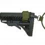 Складной приклад FAB Defence GLR-16 Black для M16/AR15
