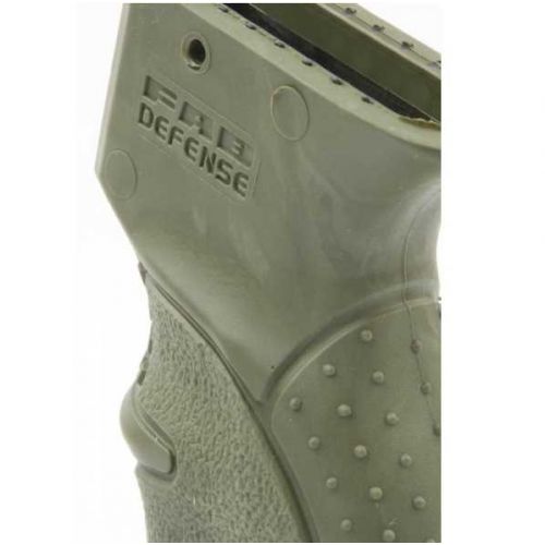 Прорезиненная пистолетная рукоятка FAB Defence AGR-47G для AK47/74/САЙГА, зеленая