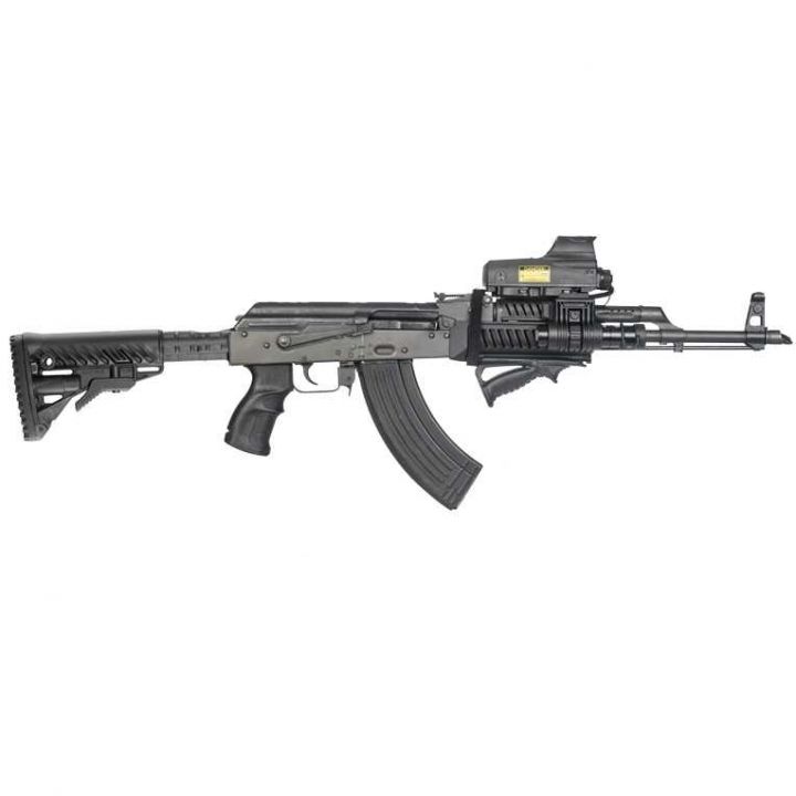 Телескопический приклад FAB Defence для AK-47, полимер