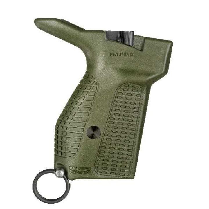 Тактическая пистолетная рукоятка для ПМ FAB Defence PM-G, зелёная