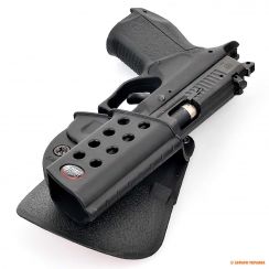 Кобура для пистолета Форт-12 Fobus Paddle Holster, поясная, чёрная