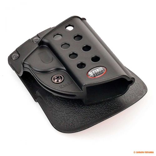 Кобура для пистолета Форт-12 Fobus Paddle Holster, поясная, чёрная