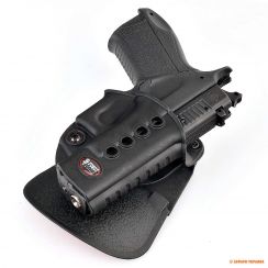 Кобура для пістолета Форт-17 Fobus Roto-Holster Paddle, поясна, чорна