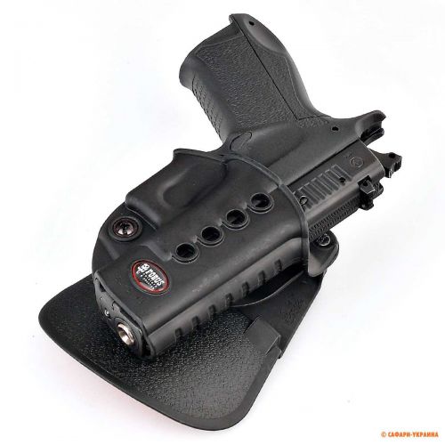 Кобура для пістолета Форт-17 Fobus Roto-Holster Paddle, поясна, чорна 