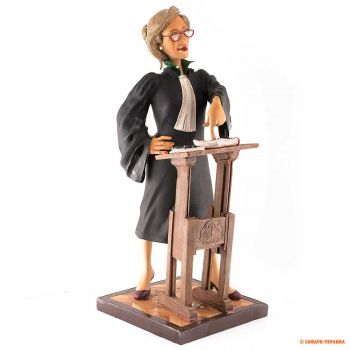 Статуетка-фігурка Forchino Lady Lawyer (Леді адвокат), 16 х 41 х 16 см