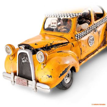 Фигурка из папье-маше Forchino The Taxi  (Такси), 34 х 17 х 17 см