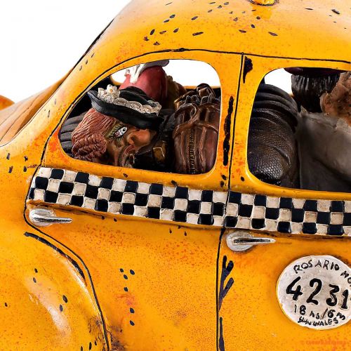 Фигурка из папье-маше Forchino The Taxi  (Такси), 34 х 17 х 17 см