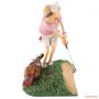 Фігурка з пап`є-маше Forchino The Lady Golf (Леді-гольф), 38 х 26 х 18 см 
