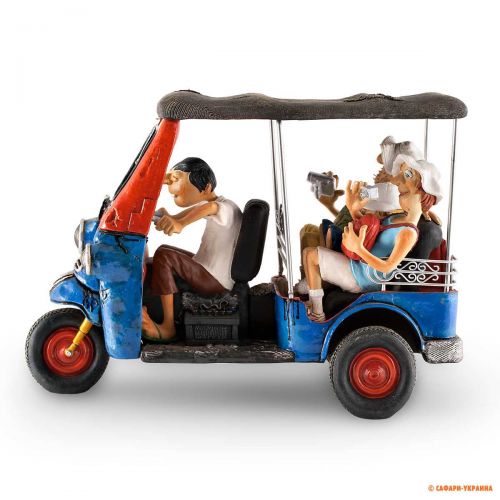 Статуетка Форчіно Tuk Tuk (моторикш), 27 х 14 х 18 см 