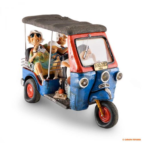 Статуетка Форчіно Tuk Tuk (моторикш), 27 х 14 х 18 см 