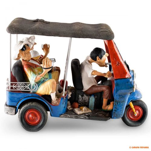 Статуетка Форчіно Tuk Tuk (моторикш), 27 х 14 х 18 см 
