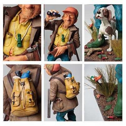 Сувенир ручной работы Forchino The Hunter (Охотник), 38 х 17 х 18 см