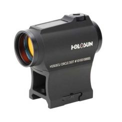 Коллиматорный прицел Holosun Paralow HS503CU, с двумя прицельными марками, солнечная батарея, на Weaver