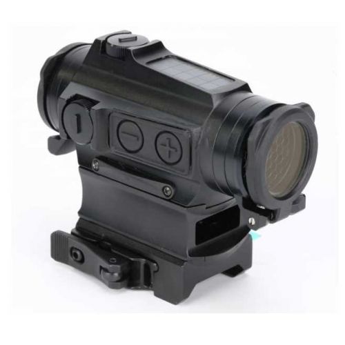 Коллиматор Holosun Military Grade Micro HS515CM, антиблик, с двумя прицельными марками, солнечная батарея, на Weaver