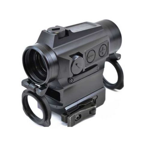 Коллиматор Holosun Military Grade Micro HS515CM, антиблик, с двумя прицельными марками, солнечная батарея, на Weaver