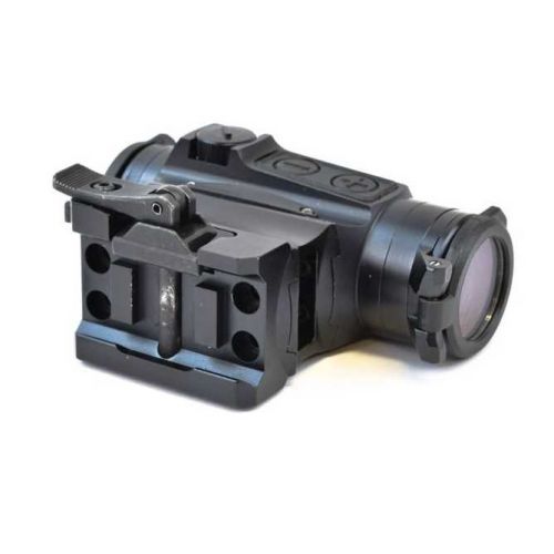 Коллиматор Holosun Military Grade Micro HS515CM, антиблик, с двумя прицельными марками, солнечная батарея, на Weaver