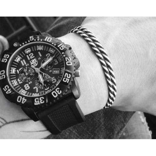 Мужские часы с тритиевой подсветкой Luminox Sea Colomark Chronograph 3081