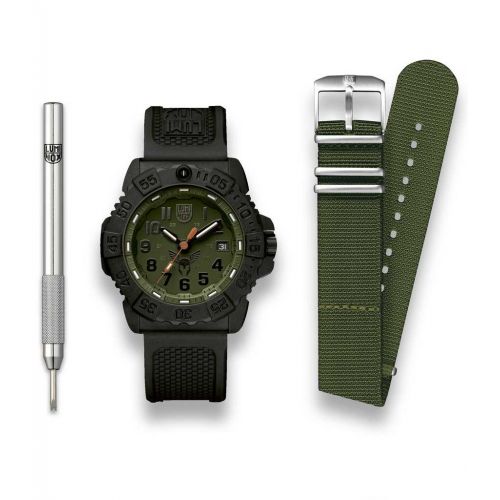 Мужские швейцарские часы Luminox 3501.BO.TV.SET