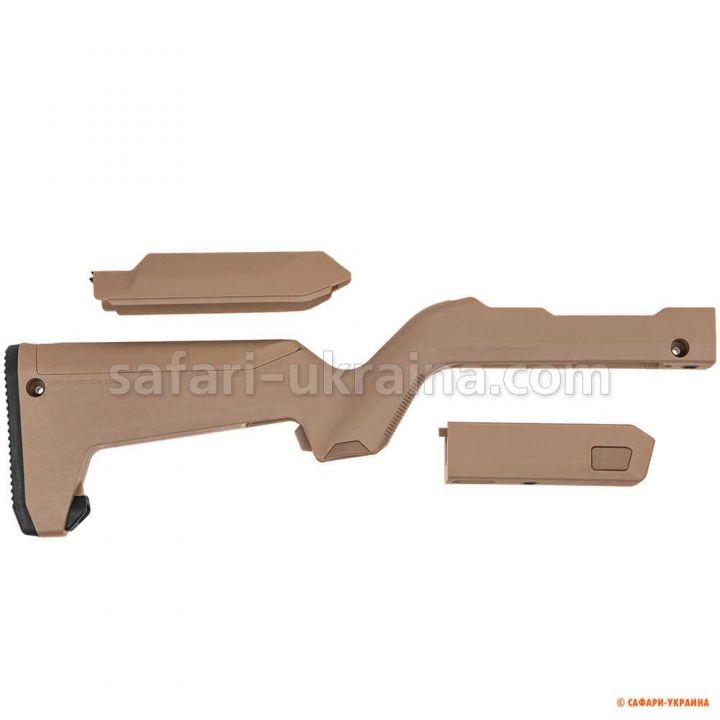 Ложе Magpul X-22 Backpacker Stock для Ruger® 10/22 Takedown® FDE