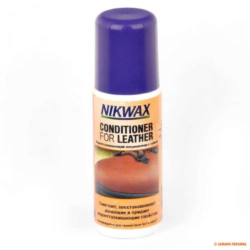 Водовідштовхуюча пропитка - кондиціонер для взуття зі шкіри NIKWAX Conditioner, 125 мл 