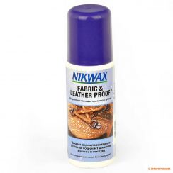 Водовідштовхувальна пропитка для взуття з тканини і шкіри NIKWAX Fabric & Leather Proof, 125 мл