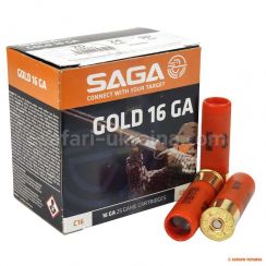 Патрон SAGA GOLD BUCK 9P, кал.16/70, маса 24 г, (без контейнера)