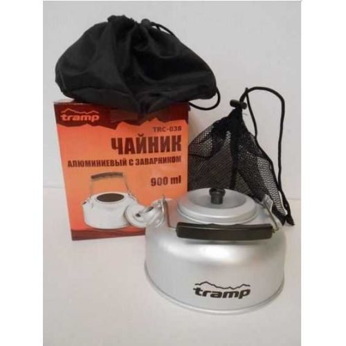 Походный чайник с заварником Tramp TRC-038, объем 0.9 л