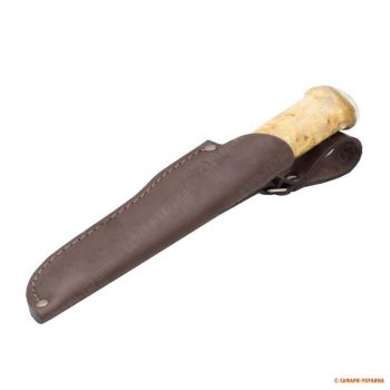 Чехол для ножа Волмас, кожаный, коричневый, Размер 13.5х3.5 см