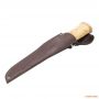 Чехол для ножа Волмас, кожаный, коричневый, Размер 15.5х3 см