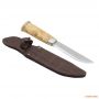 Чехол для ножа Волмас, кожаный, коричневый, Размер 16х4 см